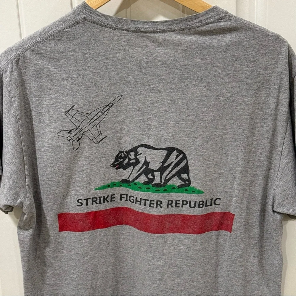 US Navy VFA-86 Sidewinders T-Shirt Gray Mens M Graphic Tee